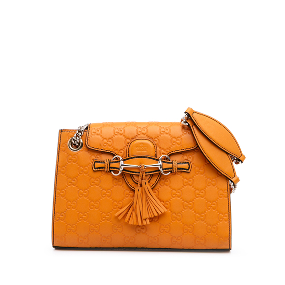 Pre-Loved Gucci Small Guccissima Emily Shoulder Bag - Picture 1 of 11